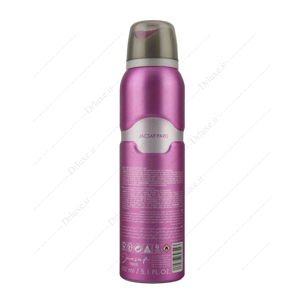 اسپری خوشبو کننده بدن ژک ساف پاریس بانوان مدل دارک ویو